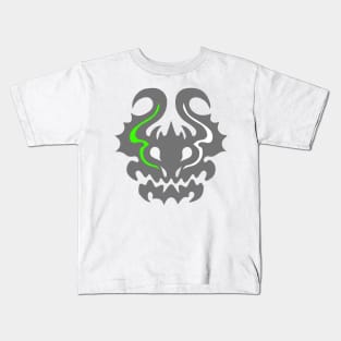 Monster king face artwork Kids T-Shirt